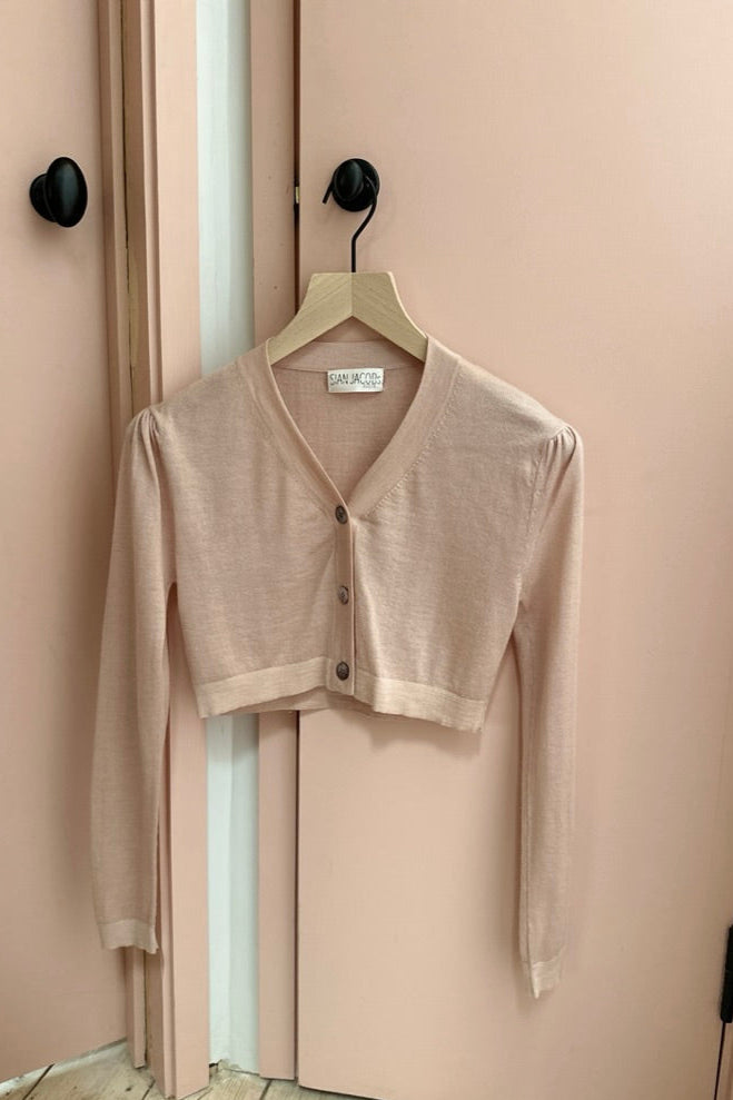 sale stock crop cardigan cashmere silk reduced stock