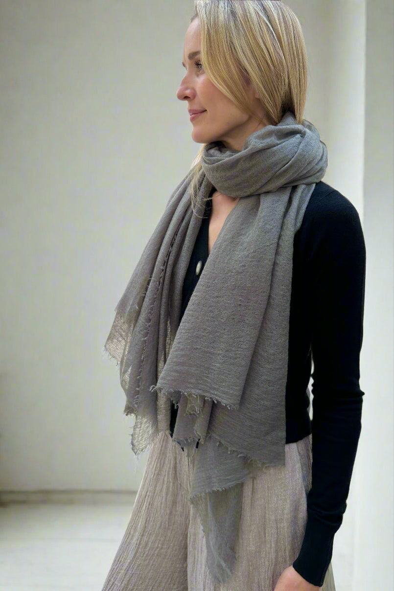 marmee sage green scarf