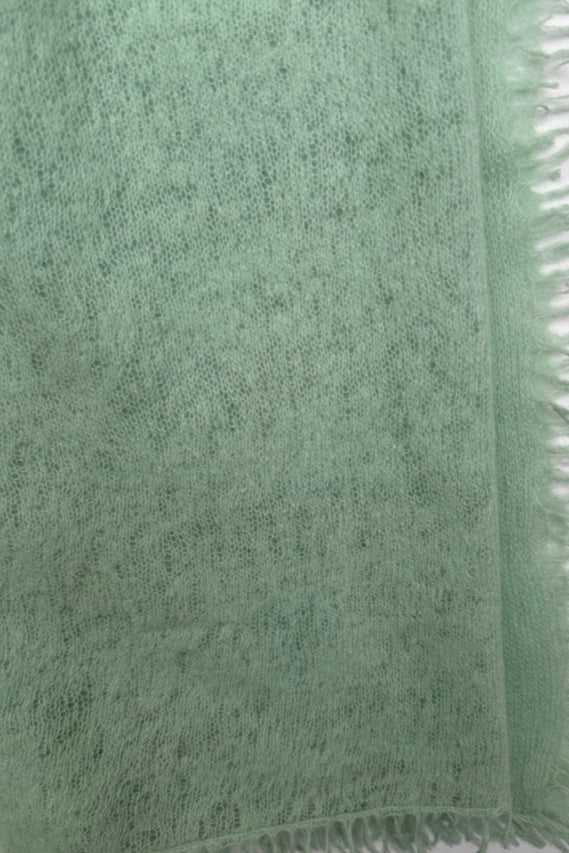 eighty scarf mint green cashmere scarf