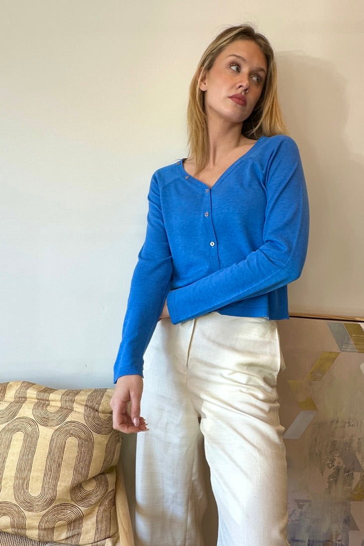 zelia-elettrico-v-neck-cardigan-electric-blue-cotton-silk