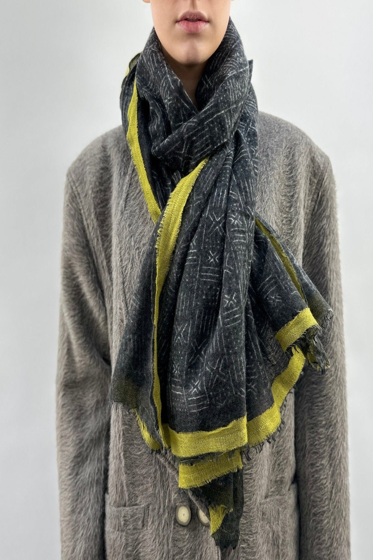 shapes scarf brown citronelle nightshade