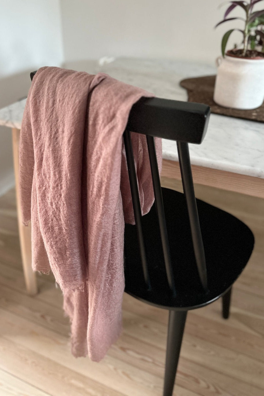 marmee taupe on back of chair