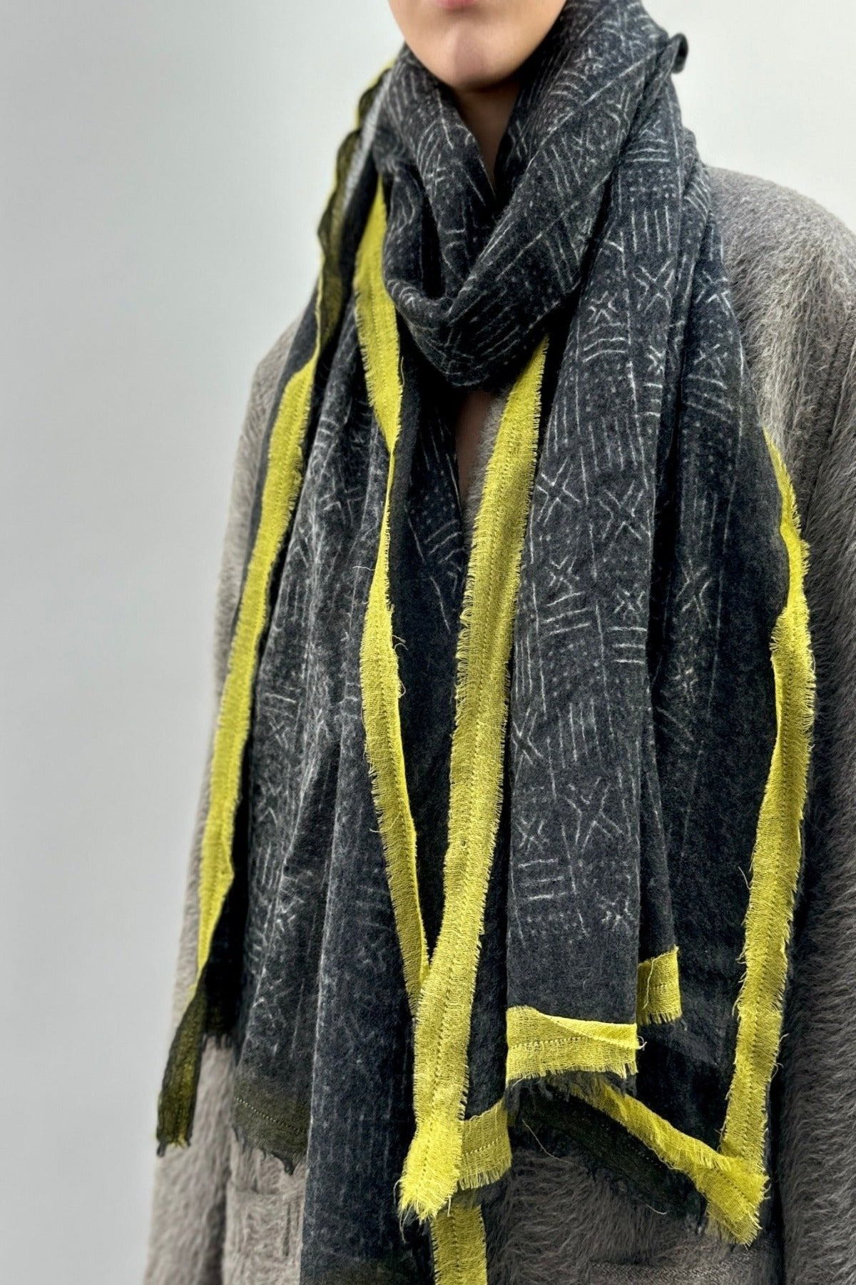 shapes scarf brown citronelle nightshade
