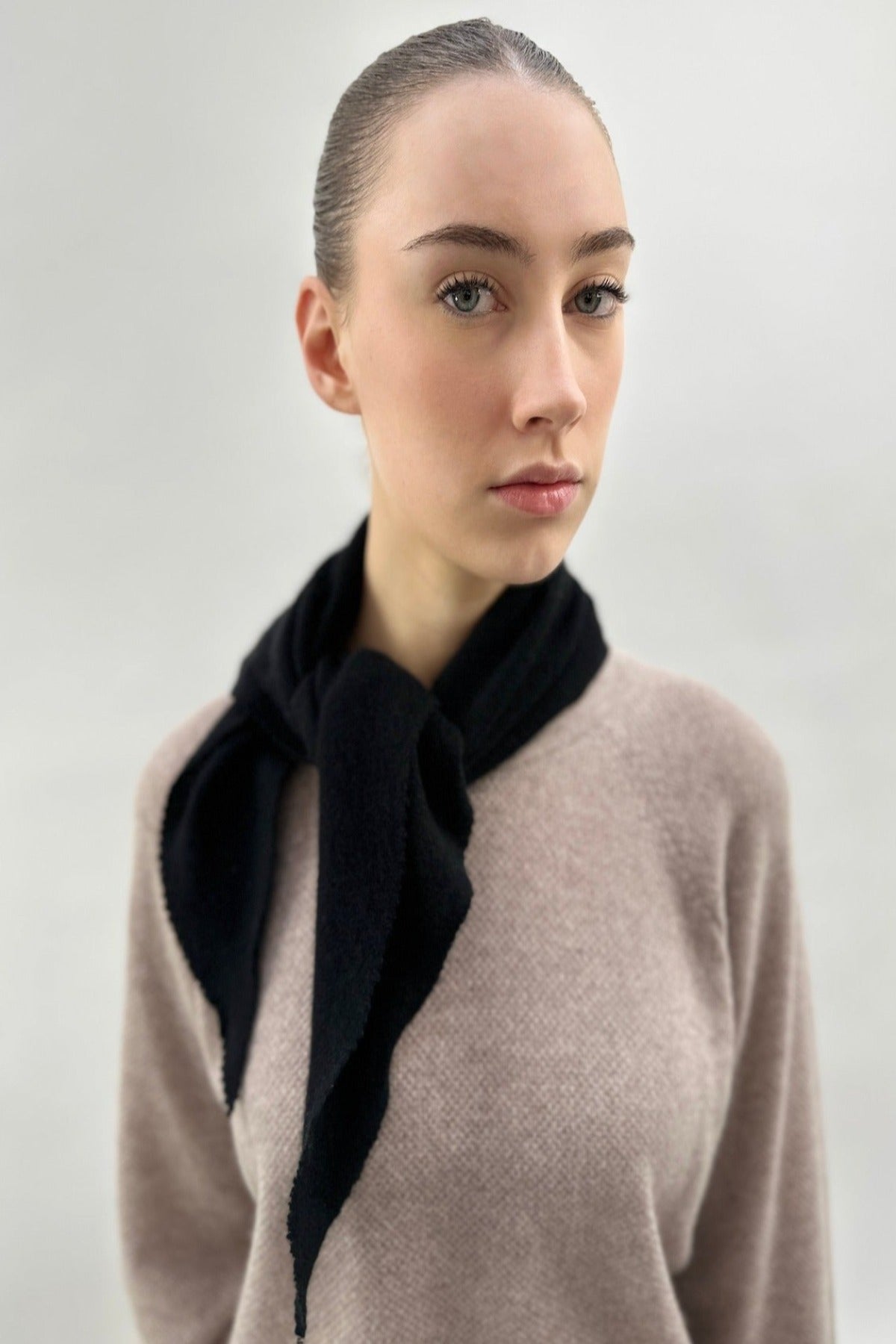 Doon black bandana scarf
