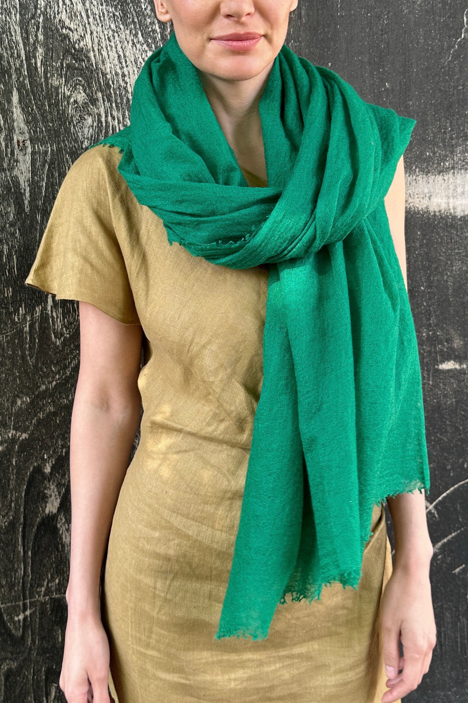 marmee Kelly green emerald scarf 2