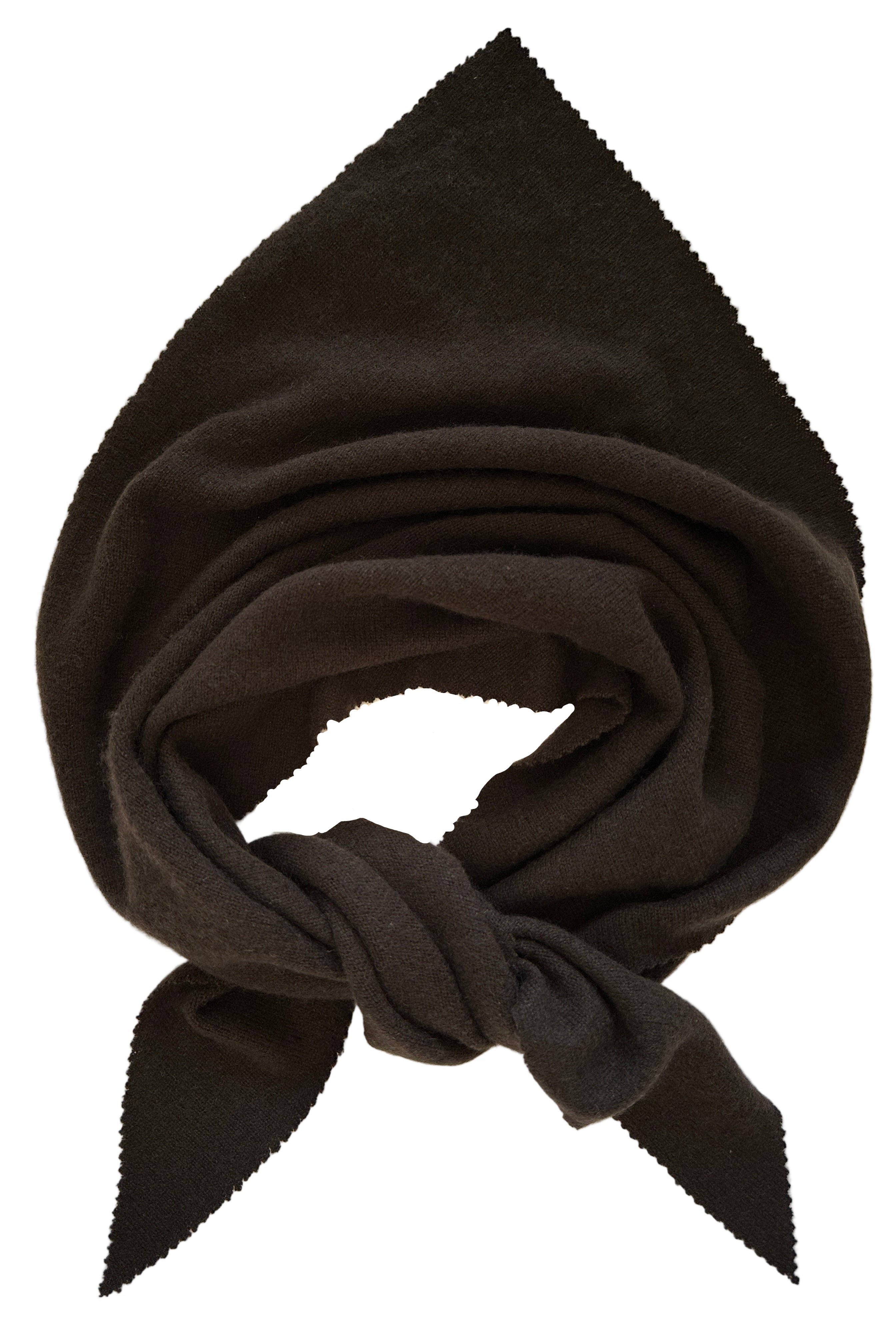 doon folulard neckerchief chocolate brown
