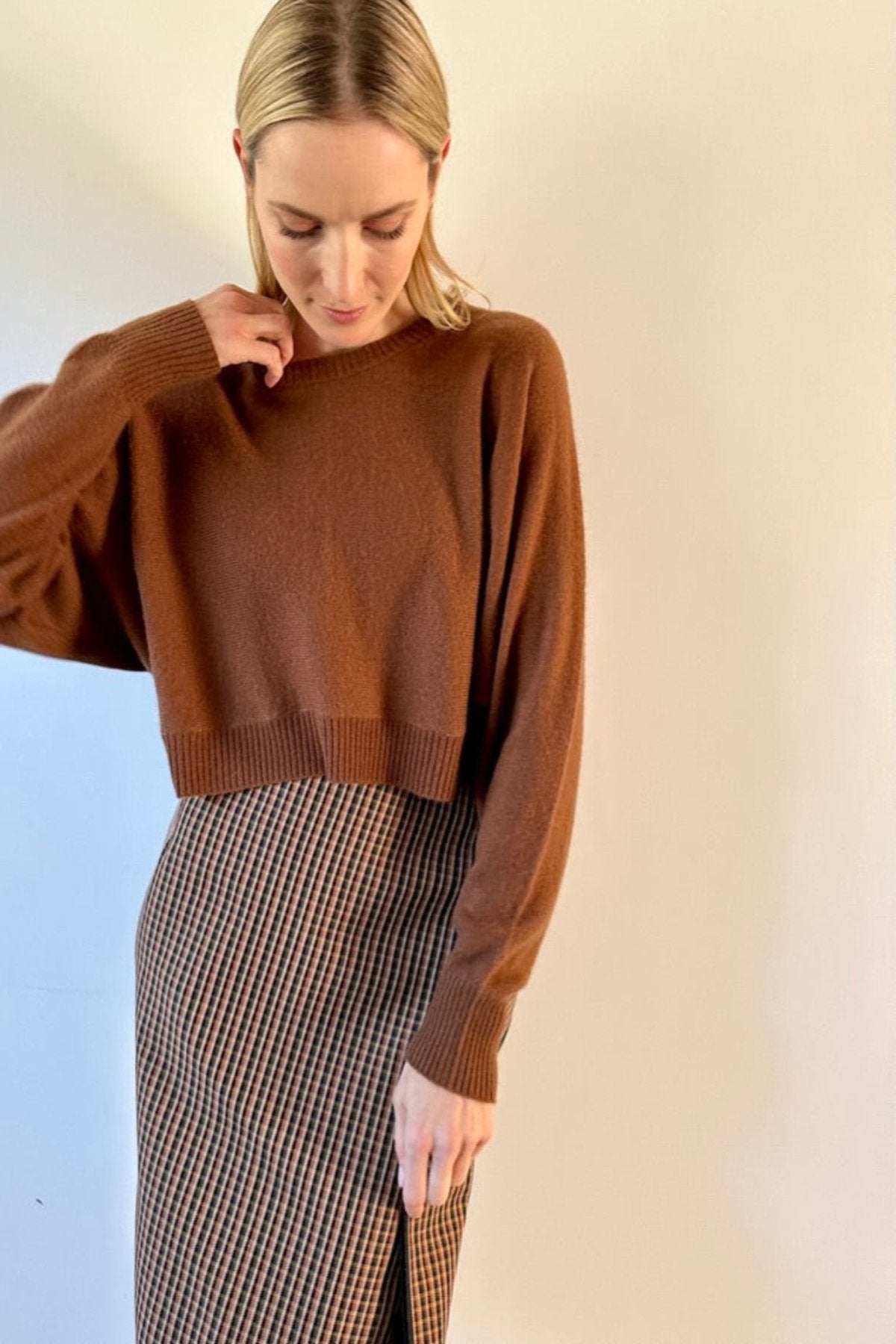 Kurt sweater nut brown