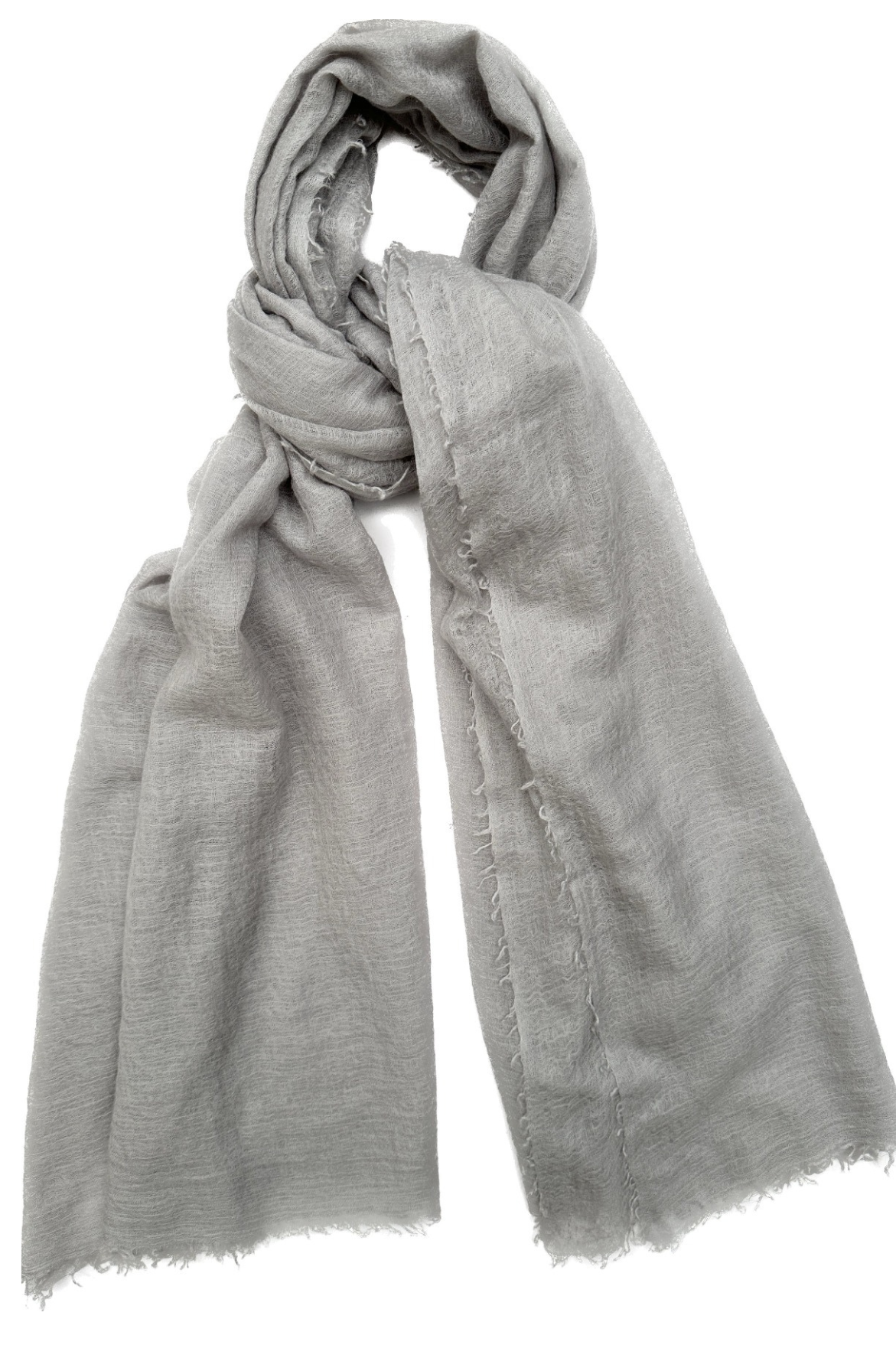 Marmee dove grey pale gray cashmere scarf