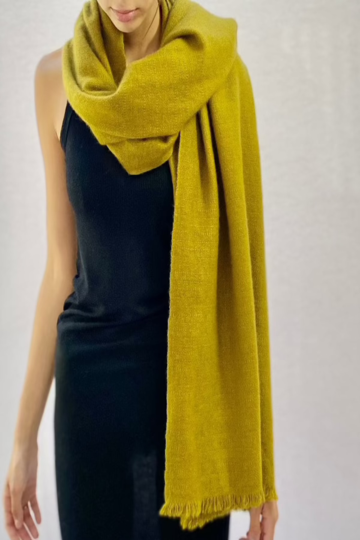 kitty citronelle cashmere scarf