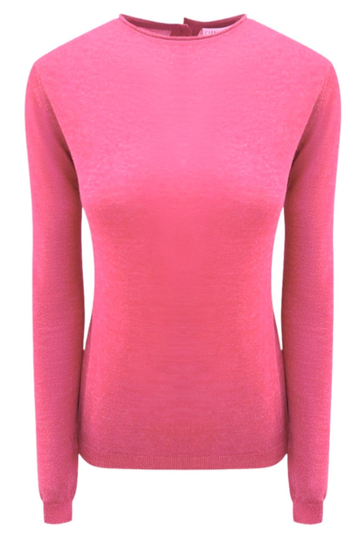 subba pink sweater cotton silk 