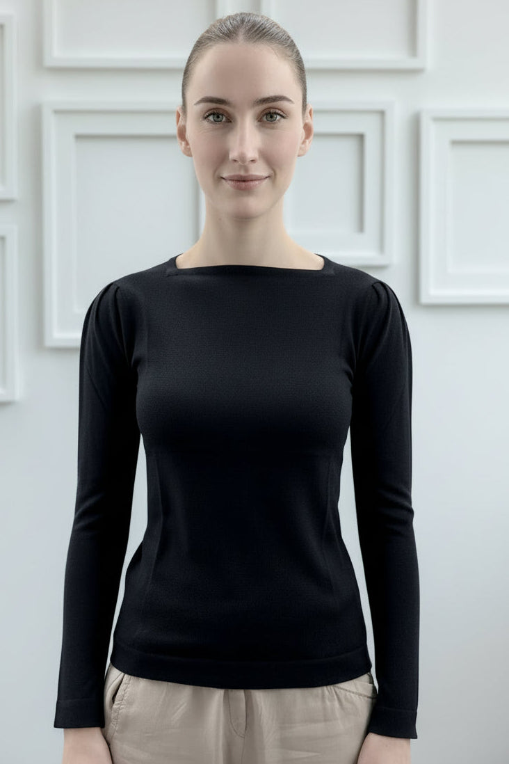 Pipster black front view 