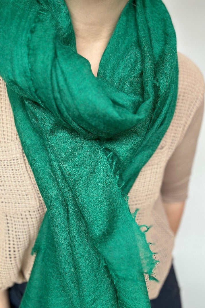 Marmee kelly green scarf jade emerald