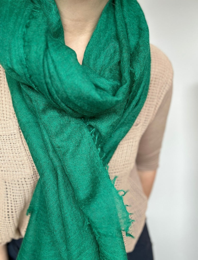 Marmee kelly green scarf jade emerald