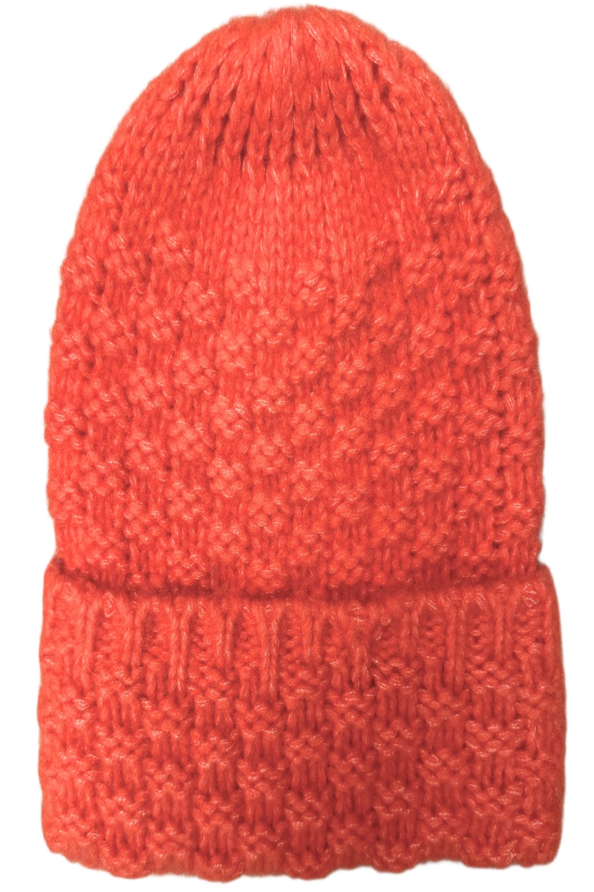 beanie hat orange