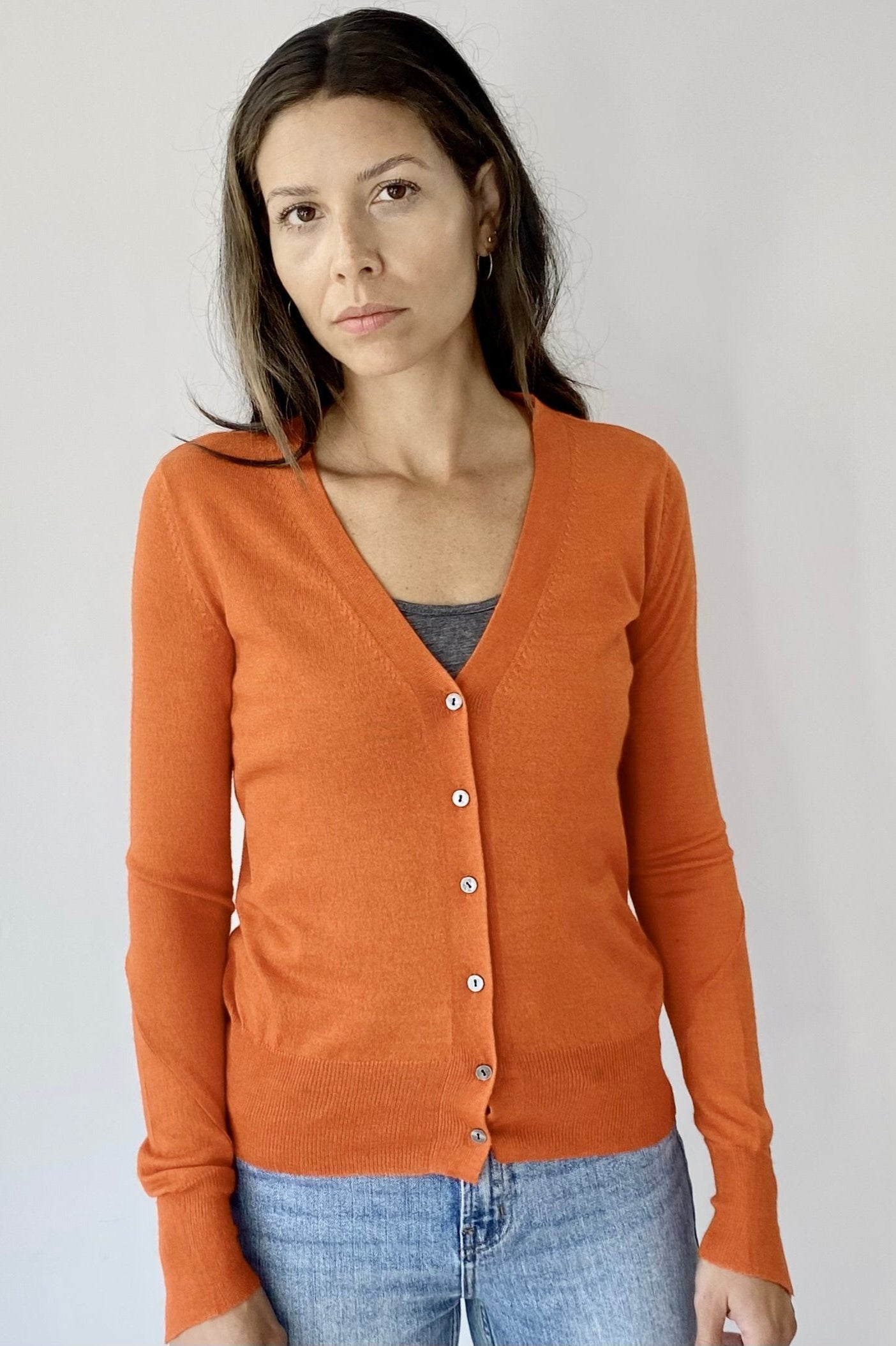 maeser front view orange