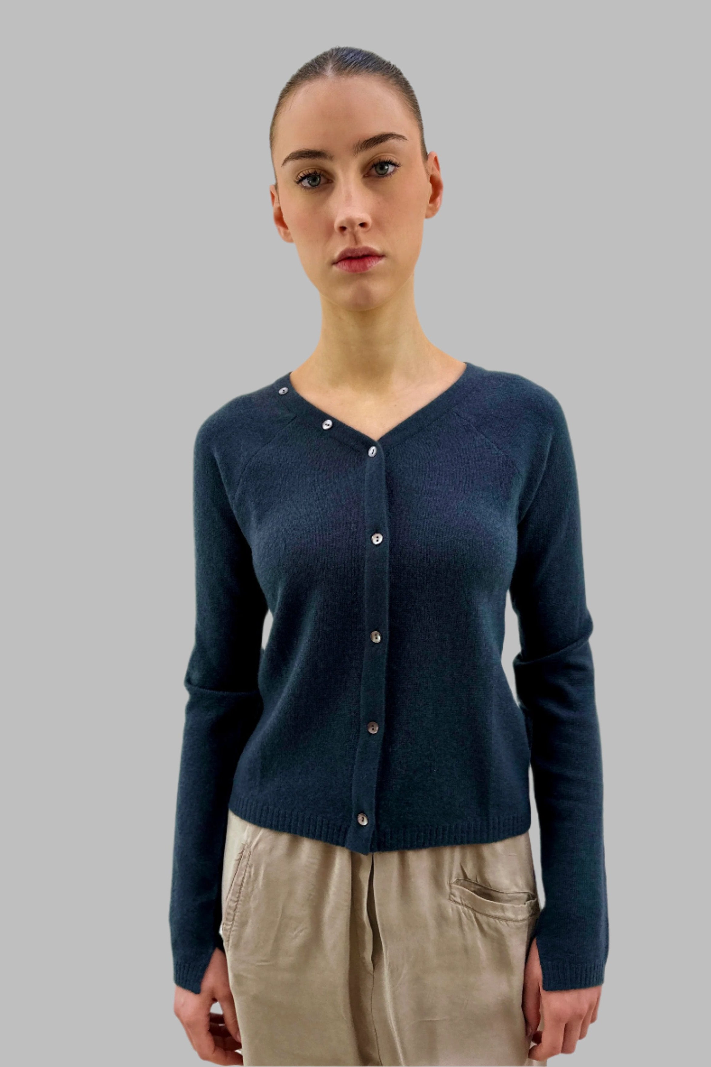 zelia v neck cardigan