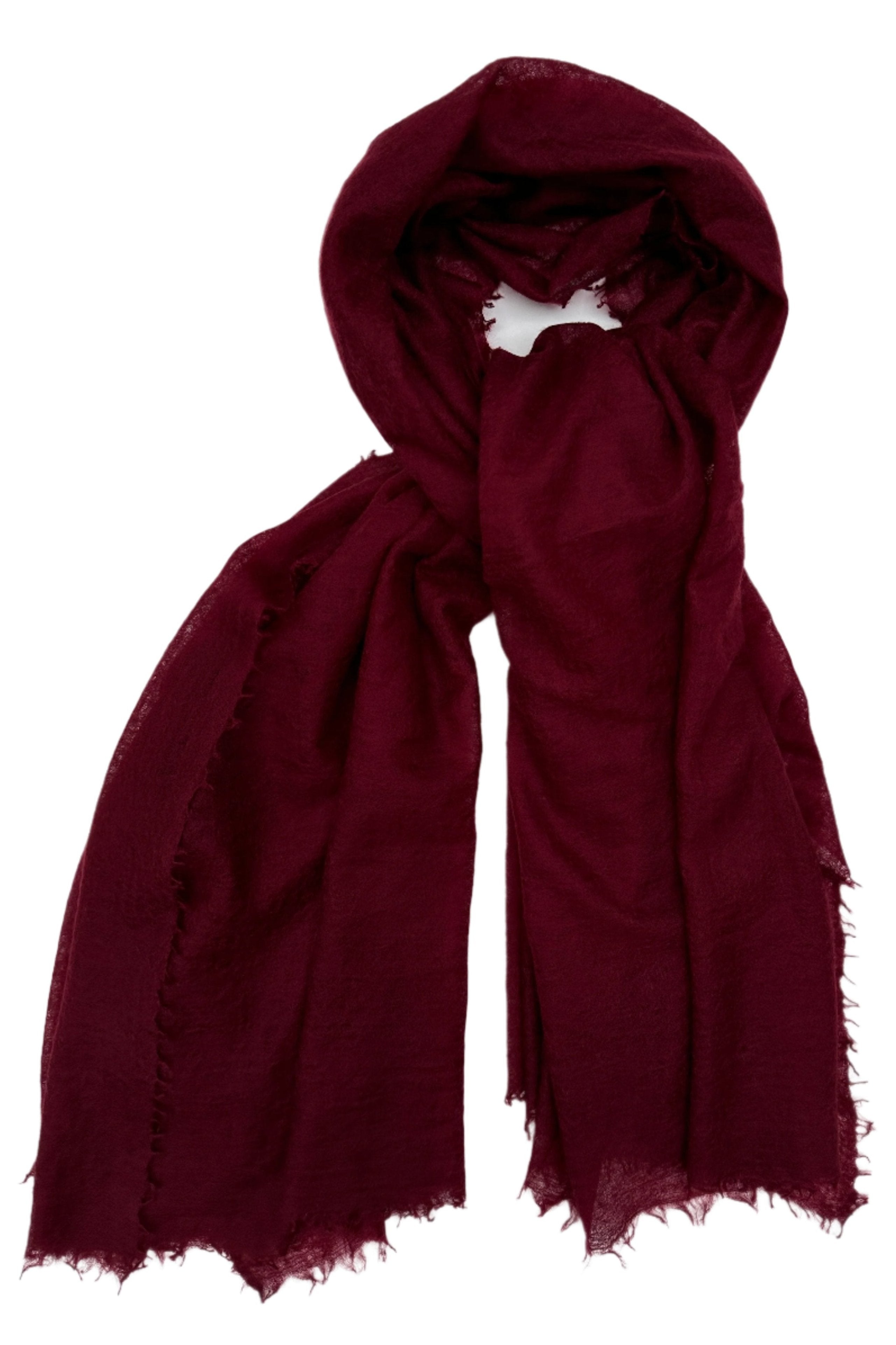 marmee eggplant claret burgundy scarf wine