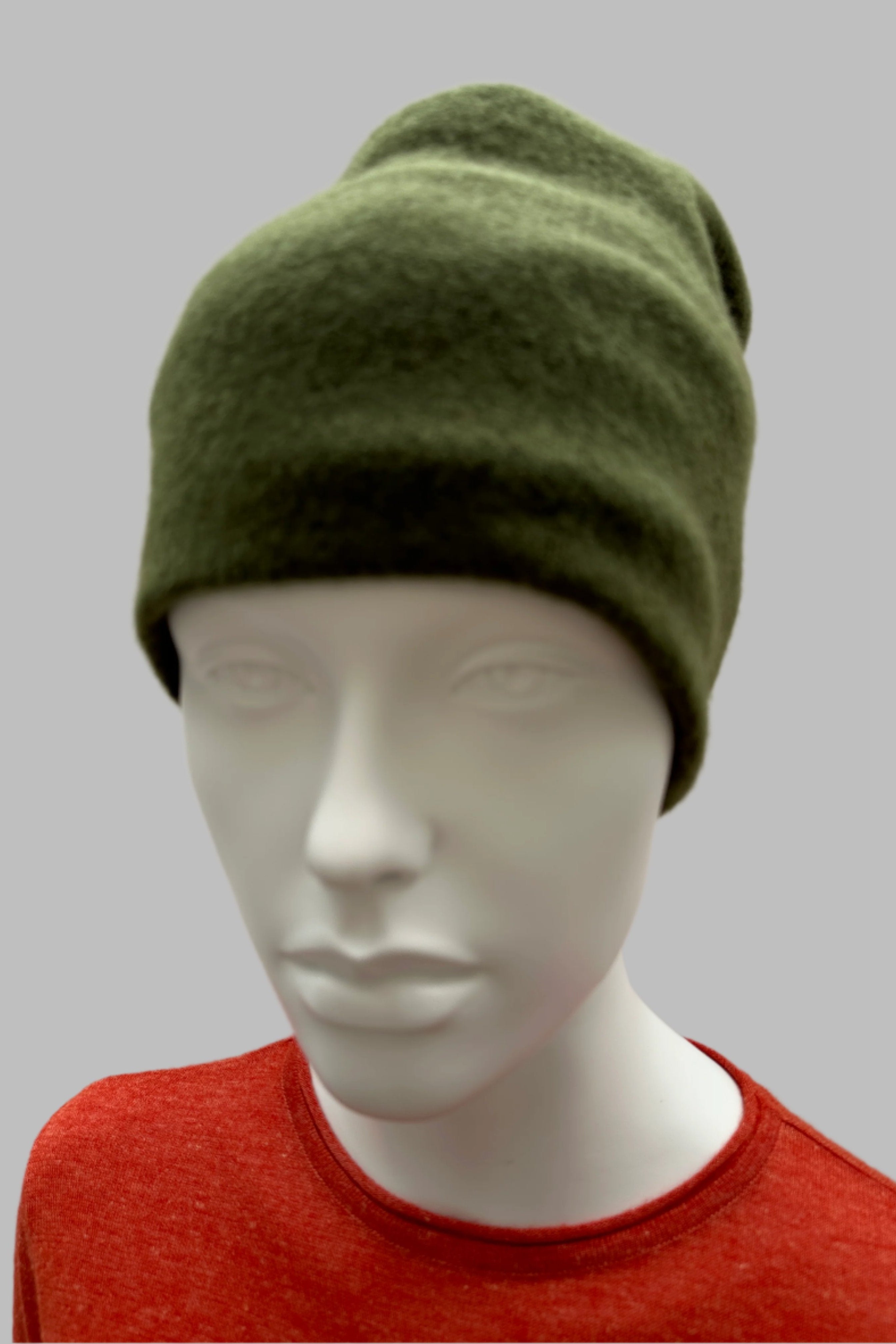 beanie hat Revo dark green front