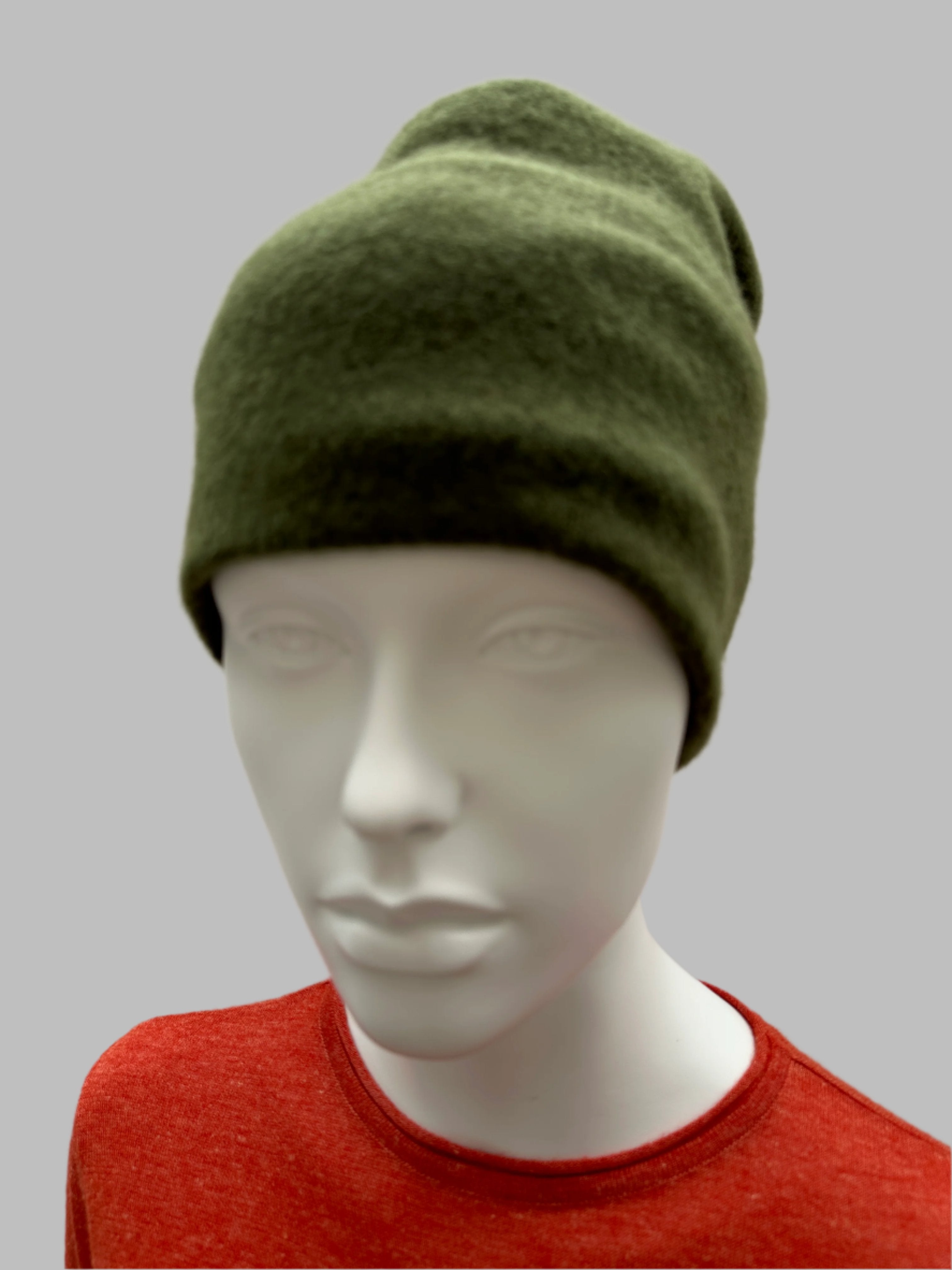 beanie hat Revo dark green front