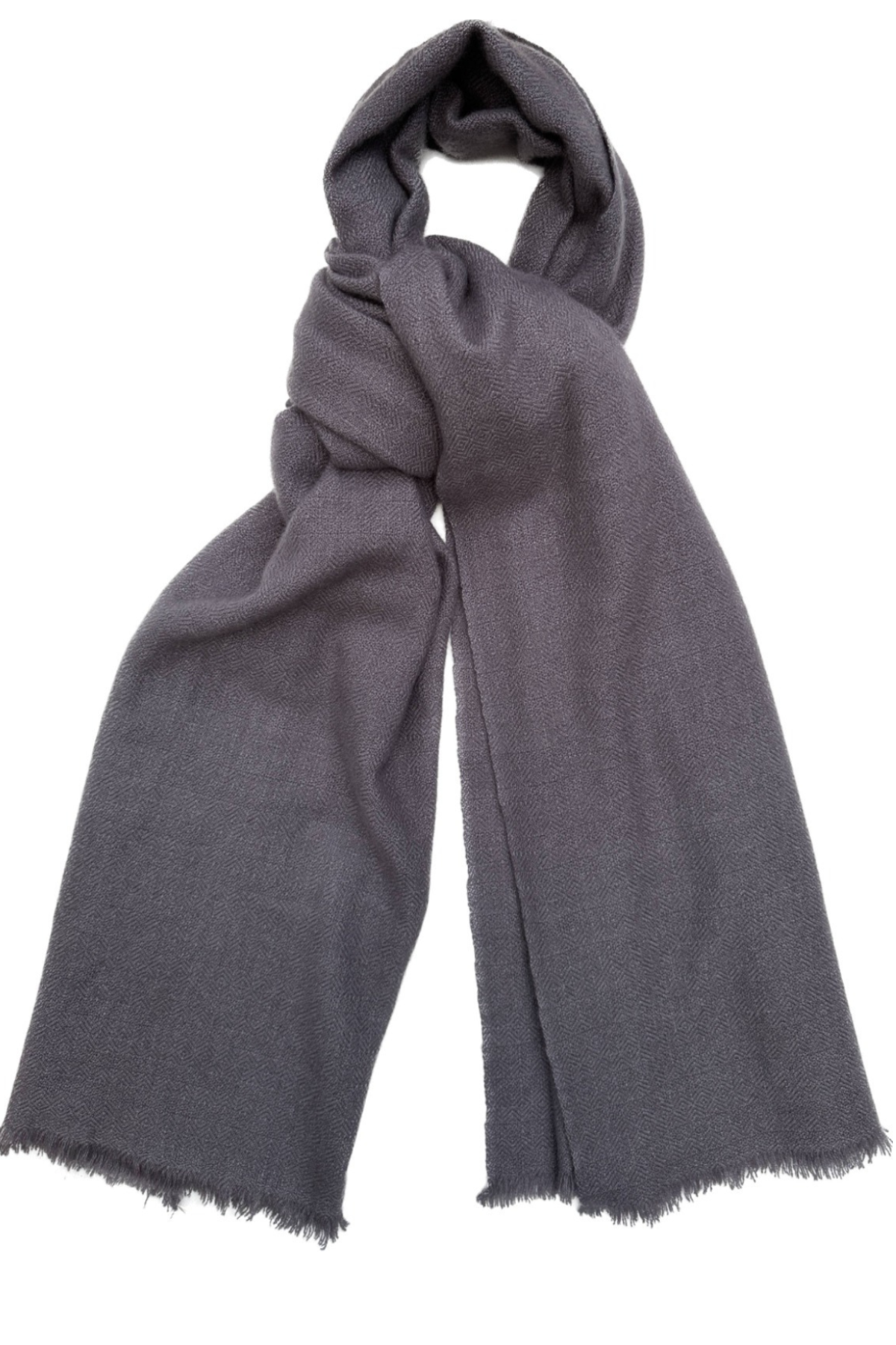 kitty mid weight cashmere scarf purple ash lavender