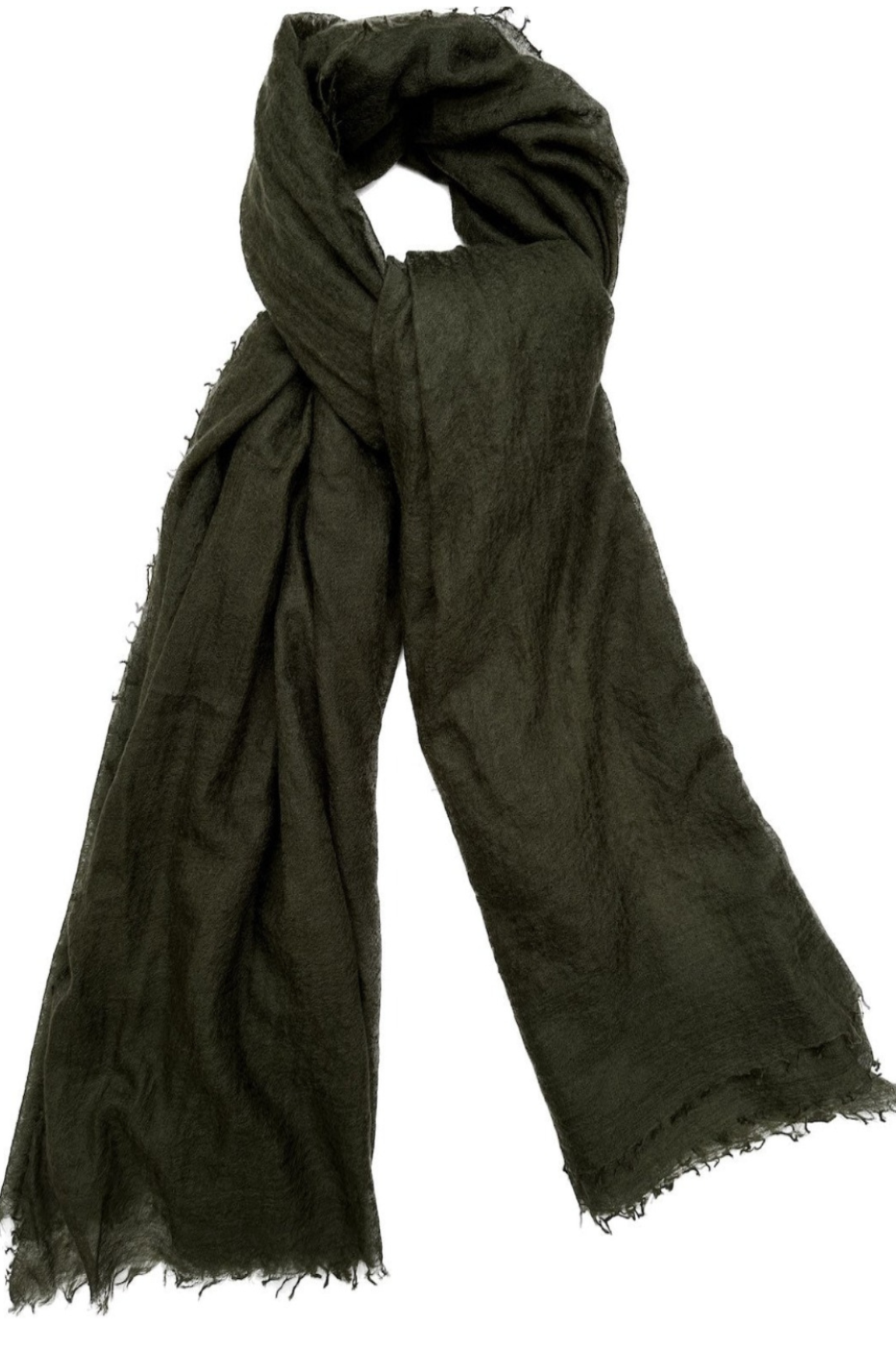 Marmee dark green scarf