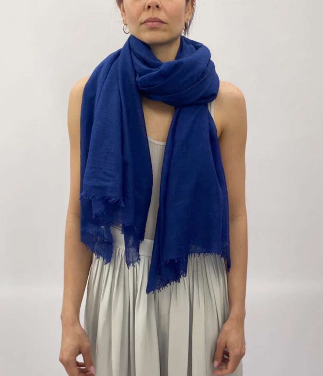 Marmee Royale scarf navy blue long image