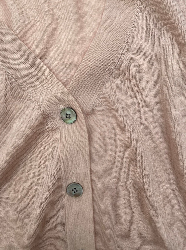 plein short cashmere silk pink hoopee fluff close up 